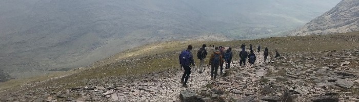 Get up that Mountain - the climbing of Carran Tuathaill!